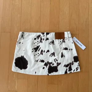 Princess Polly Maxa denim cow print mini skirt thumbnail 3