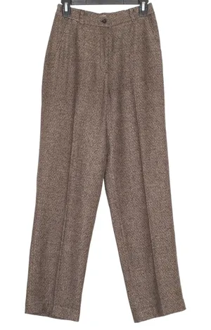 Orvis Dress Pants Straight Flat Front‎ Minimalist Preppy Professional Brown 6 thumbnail 1