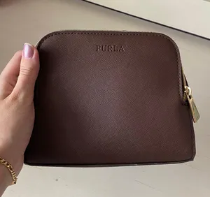 Furla NWOT brown clutch thumbnail 5
