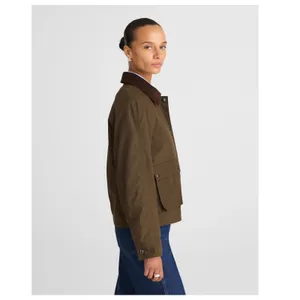 Madewell Waxed Zip-Front Jacket Size Small thumbnail 3