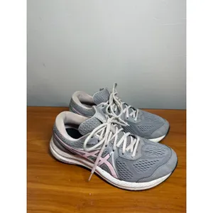 Asics Gel-Contend‎ 7 Women's Size 8.5 Running Sneakers 1012A911 Pink Gray thumbnail 4