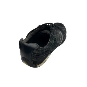 Coach Size 6 Black Monogram Sneakers Mesh Leather Trim Lace-Up Casual Shoes thumbnail 4