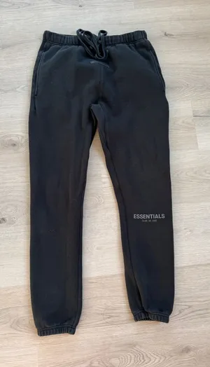 Fear of God Black ESSENTIALS Jogger Pants XS thumbnail 1