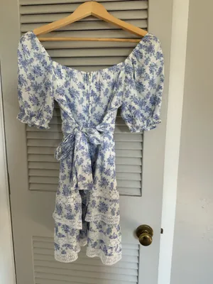 Altar'd State Floral Dress thumbnail 2