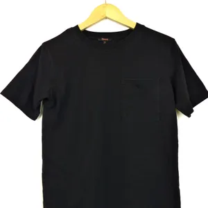 Quince Relaxed T-Shirt Dress Womens S Black Organic Cotton Pocket Casual thumbnail 6