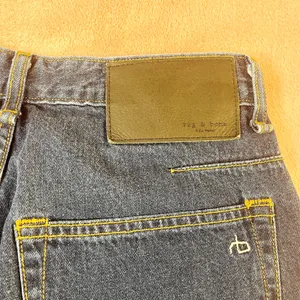 rag & bone Engineer High Rise Straight Jeans Size 26 Dark Indigo thumbnail 5