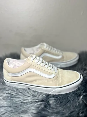 VANS Old Skool Shoe Original Icon Leather Canvas Sneakers Size 9.5 Women’s 8 Men thumbnail 4