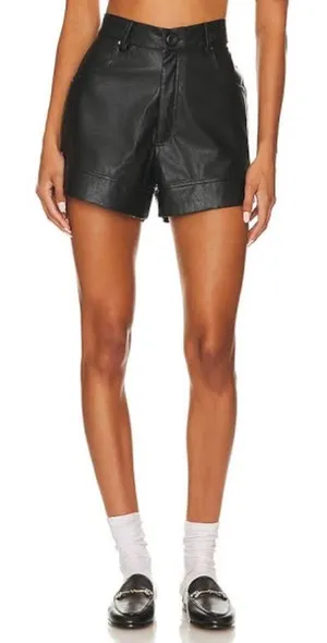 Revolve The Femm Faux Leather Shorts thumbnail 1