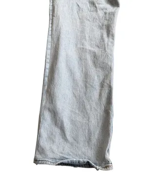 ABERCROMBIE & FITCH Curve Love Light Distressed High Rise 90s Relaxed Jean Sz 20 thumbnail 6