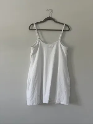 Beyond Yoga Spacedye Essentials Athletic Casual Tennis Dress White XL thumbnail 4