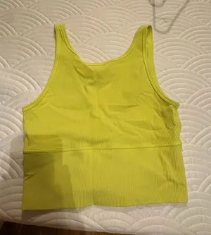 Yellow Lululemon Tank thumbnail 1