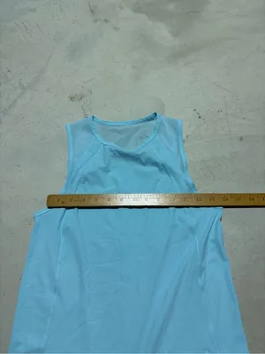 Lululemon Light Blue Women's sculpt Athletic Tank Top thumbnail 6