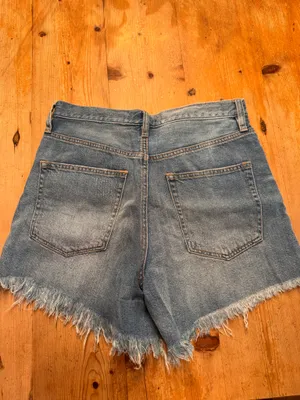 We The Free Frayed Denim Jean Shorts thumbnail 2