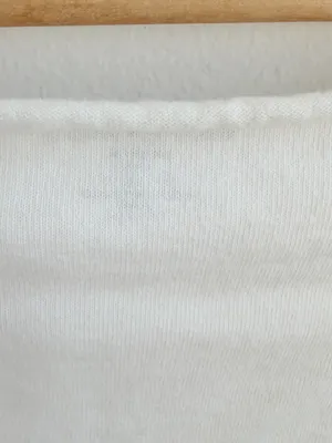 Brandy Melville White Off the houlder Crop Top 100% Cotton thumbnail 7