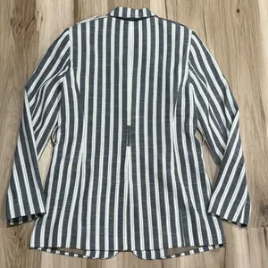 Karl Lagerfield Paris Striped Long Blazer Jacket Women’s 4 thumbnail 5