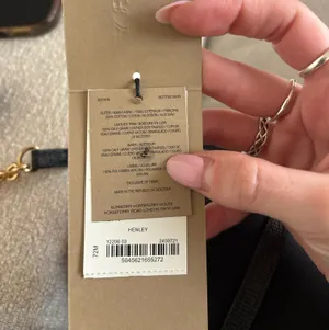 NWT Burberry Henley Leather Crossbody Purse thumbnail 6