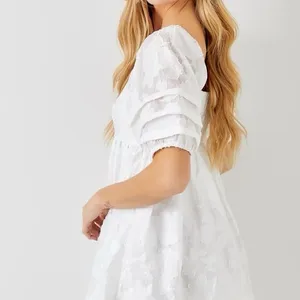 Princess Polly Baevely puff sleeve coquette cottagecore babydoll dress thumbnail 2