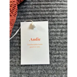 Andie Swim Maui Top Cedar Burnt Orange Pointelle Bikini XXXL Boho AT288-CEDR thumbnail 5