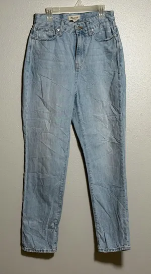 Madewell Women Denim The‎ Curvy Perfect Vintage Light Blue Jeans size 26 thumbnail 1