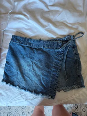 Free People Denim Skirt thumbnail 3