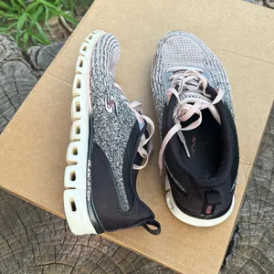 Skechers / HEAD START / Glide Step Sport / BLACK-LIGHT PINK / women shoes size 10 thumbnail 5