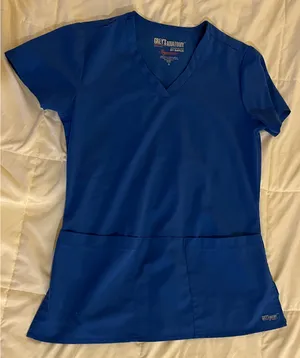 Royal Blue Grey's Anatomy Scrubs thumbnail 2