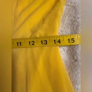 Lulus Yellow Off-Shoulder Dress thumbnail 5