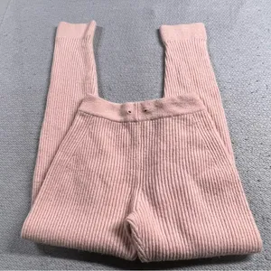 ⭐️ Lovers and Friends Pink Ribbed Knit Sweater Skinny Joggers Size Small EUC thumbnail 5
