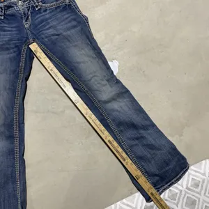 Buckle Rock Revival Women's Jeans SZ 26 Jamila Bootcut Distressed Grunge Punk thumbnail 12