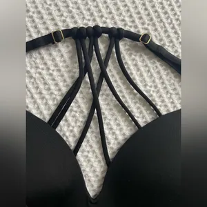 Athleta Black Swim Top thumbnail 8