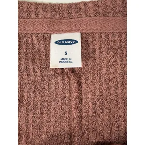 Old Navy‎ Womens Amber Wave Plush Waffle Knit Henley Tunic Top S 609476-02 thumbnail 3