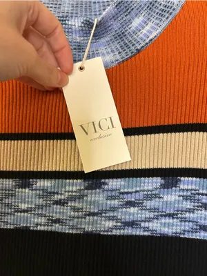 VICI Kaysen Knit Colorblock Mini Dress Size Medium thumbnail 8