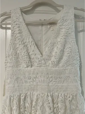 Shoshanna Lace Maxi Dress thumbnail 6