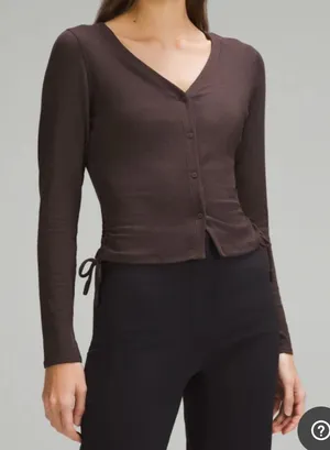 Lululemon Cardigan Black thumbnail 1
