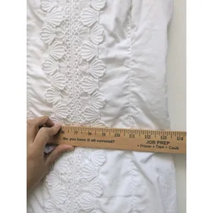 Lilly Pulitzer Women's Sheath Dress Railee Resort White Floral Cross Eyelet S 6 thumbnail 8
