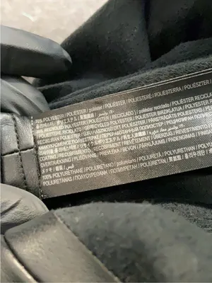 MANGO MNG Black Faux Leather Oversized Shacket Button Up Jacket Size L thumbnail 7