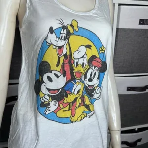Disney Mickey and Friends Retro Group Shot Tank Top Size Small thumbnail 12