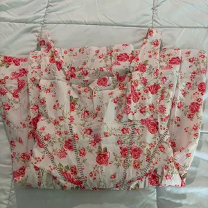 Floral Corset Mini Dress Square Neck thumbnail 4