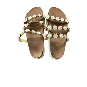 No Boundaries NOBO Daisy Cork Platform Sandals Slide Chunky Boho Hippie Y2K Sz10 thumbnail 4