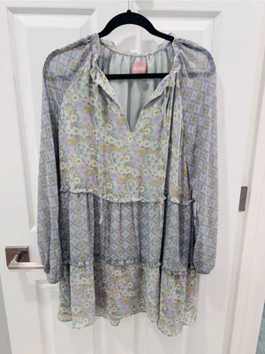 Show Me Your Mumu Birdie Mini Dress in Primrose Print size Small thumbnail 7