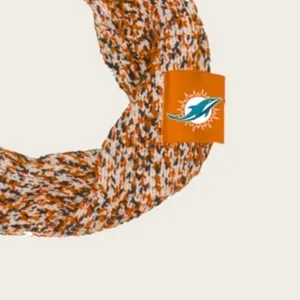 𝅺Miami Dolphins infinity scarf NEW Orange thumbnail 2