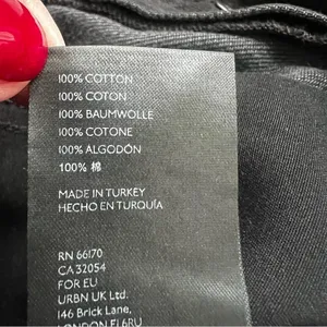 Free People We The Free‎ Maggie Jeans NWT Midrise Straight Size 26 Washed Black thumbnail 13