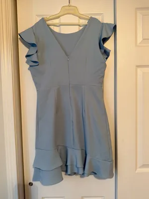 Blue dress Size L thumbnail 4