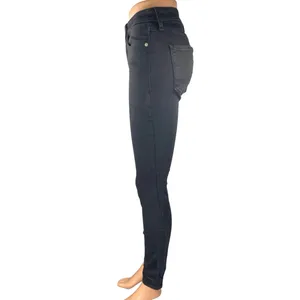 Abercrombie & Fitch Womens Black High Rise Super Skinny Denim Jeans Pants Size 4 thumbnail 2