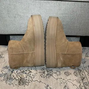 UGG Classic Mini Platform Boots Chestnut thumbnail 10
