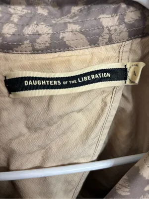 Daughters of the Liberation Leopard Print Trench Coat (Size 4) thumbnail 5