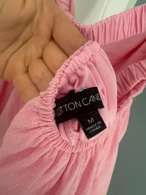 Cotton Candy LA pink strapless mini dress thumbnail 6
