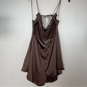 Meshki Kelsey Cowl neck Playsuit SZ L thumbnail 4
