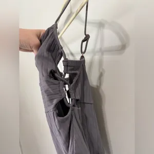 NWOT Shade & Shore Gray One Piece Bikini Swim Suit Size Large thumbnail 2