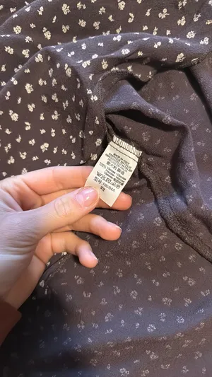Brandy Melville Brown Floral Skirt thumbnail 3